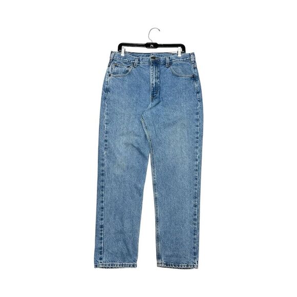 VTG Carhartt Men's Traditional Fit Blue Wash Jeans B18 STW 36 x 30 - Picture 1 of 11